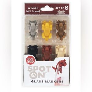 True Zoo Spot On Glass Markers Set of 6